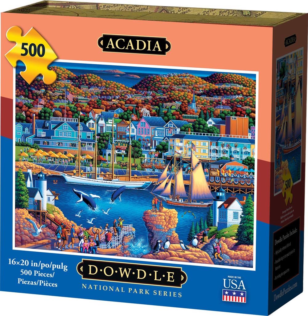 Acadia National Park - 500 Piece Dowdle Jigsaw Puzzle