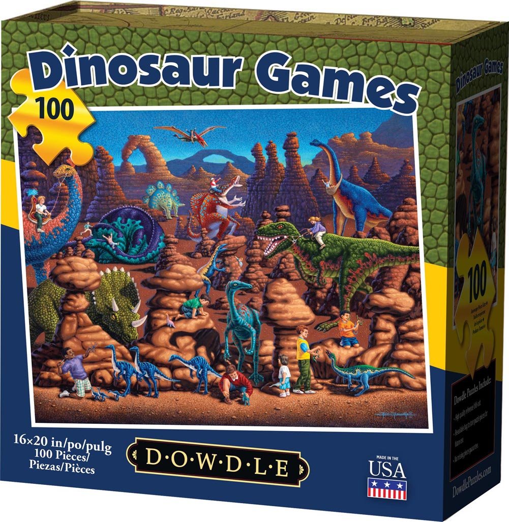 Dinosaur Board Game for Children's Dinosaur Activities