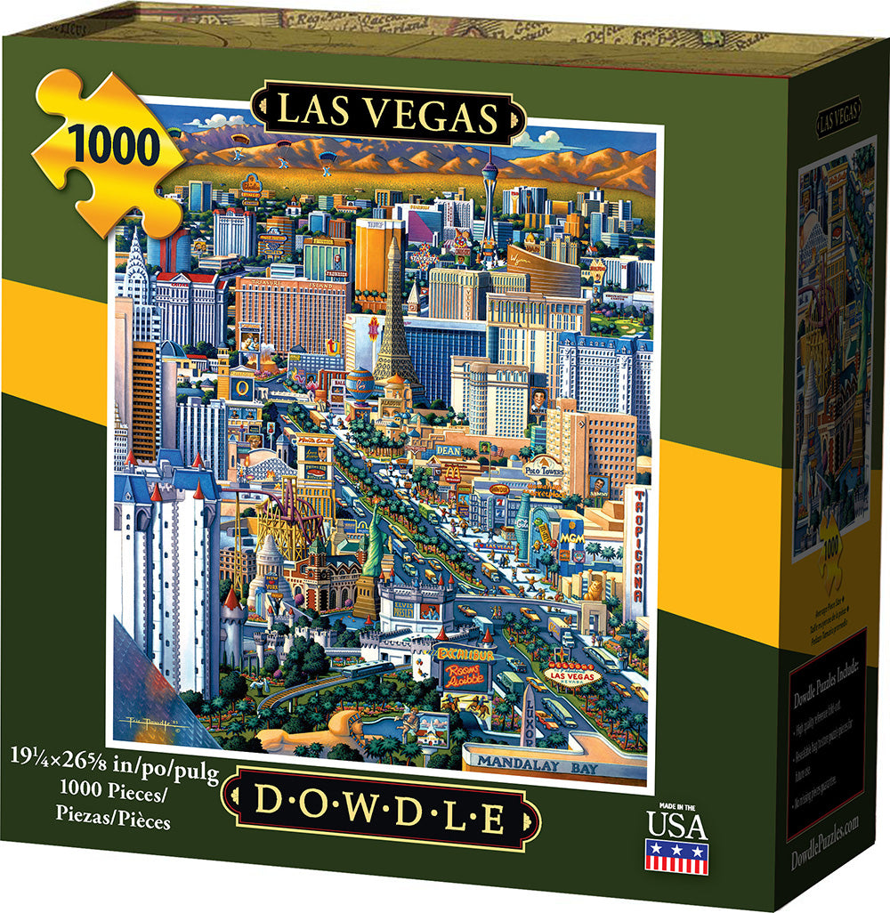 Las Vegas - 1000 Piece Dowdle Jigsaw Puzzle