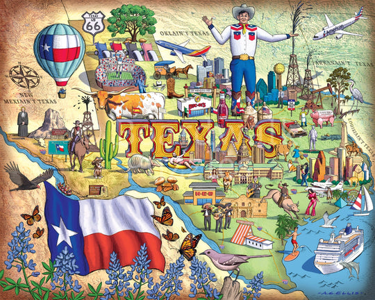 Big Texas - 1000 Piece