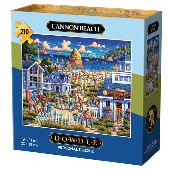 Cannon Beach - Personal Puzzle - 210 Piece