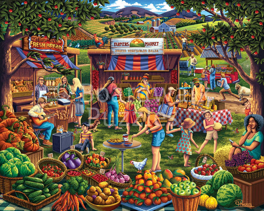 Farmers Market - Personal Puzzle - 210 Piece