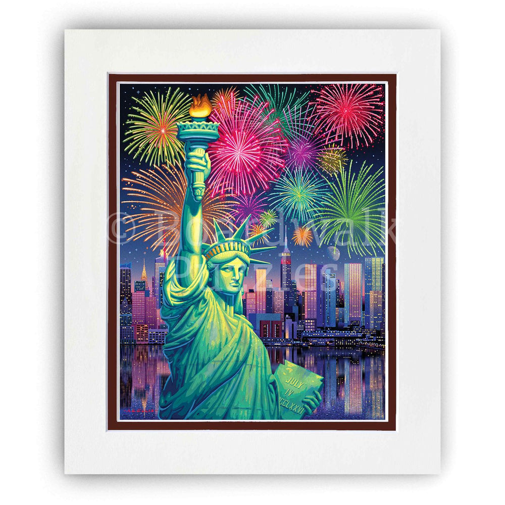 Lady Liberty - Boardwalk Fine Art