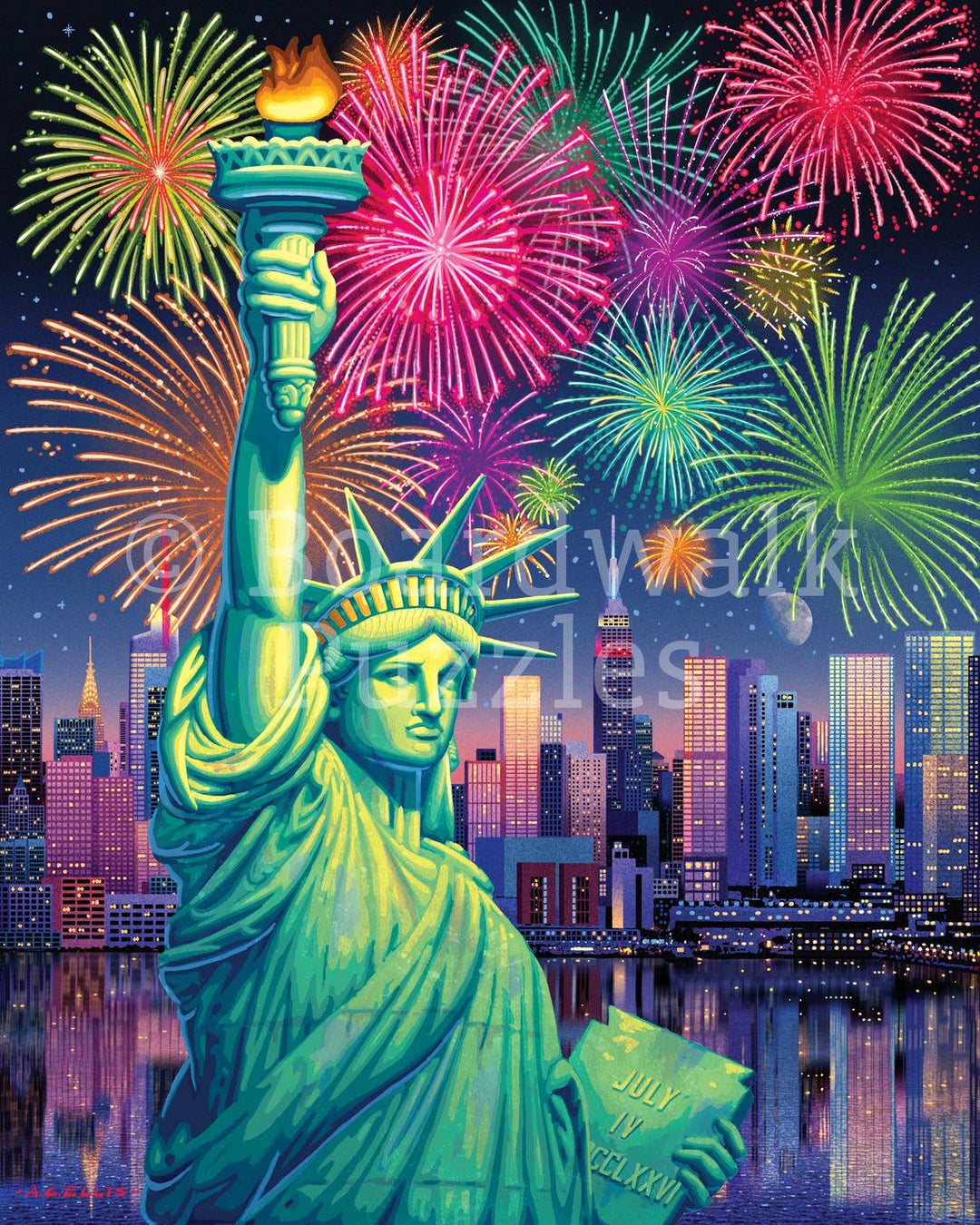 Lady Liberty - Personal Puzzle - 210 Piece