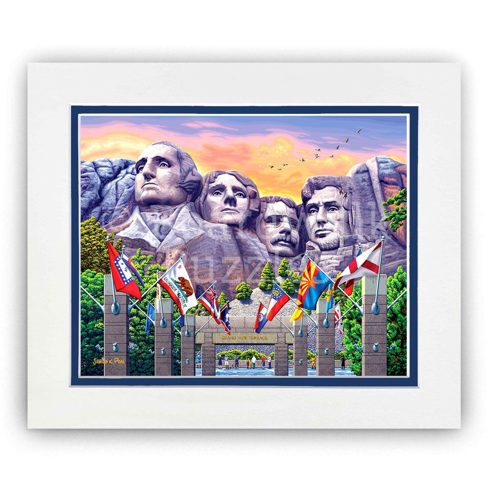 Mt. Rushmore - Boardwalk Fine Art