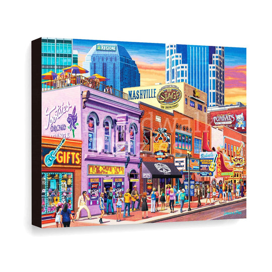 Nashville Music City - Boardwalk Fine Art