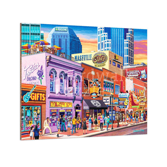 Nashville Music City - Boardwalk Fine Art