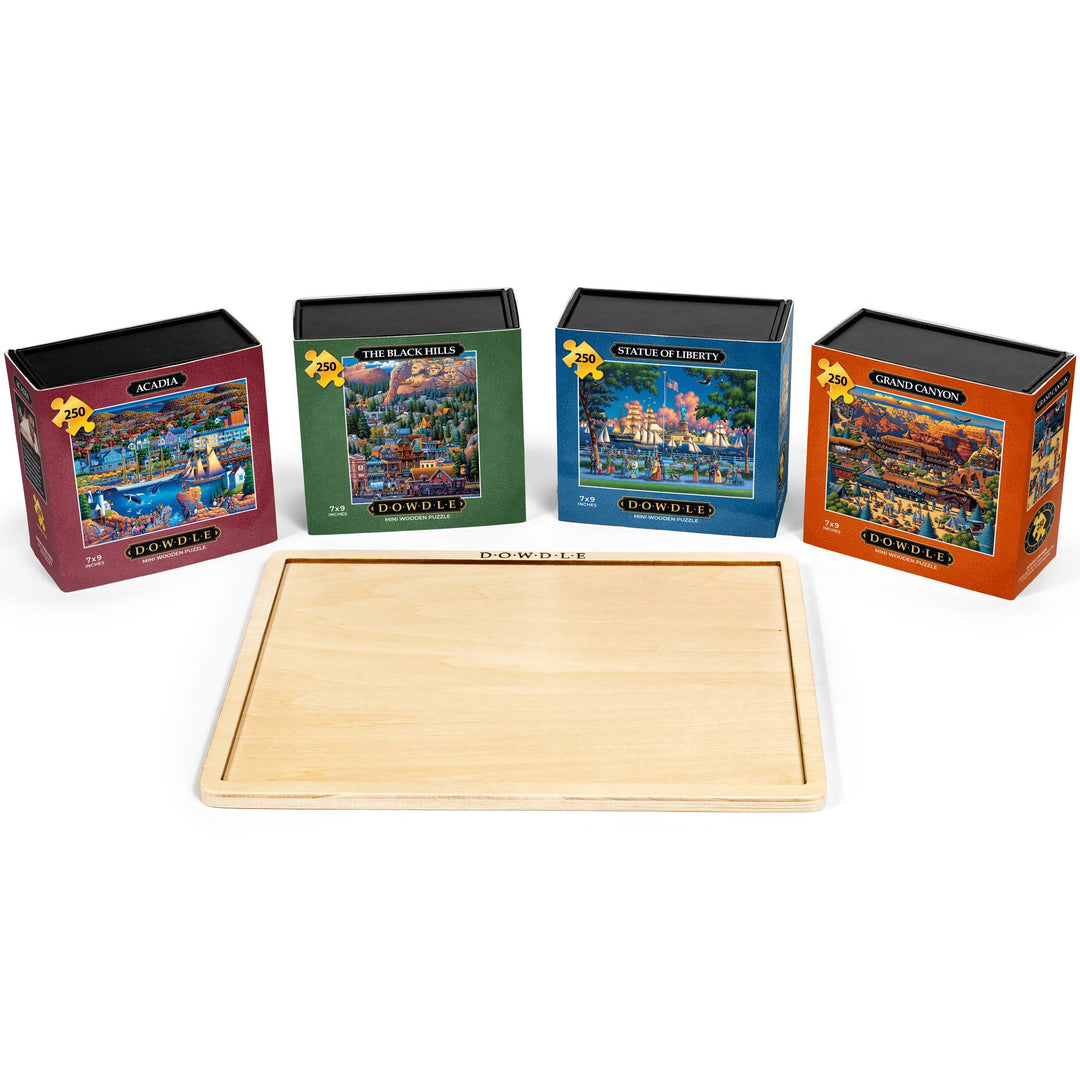 National Parks - 4-Pack Mini Puzzles