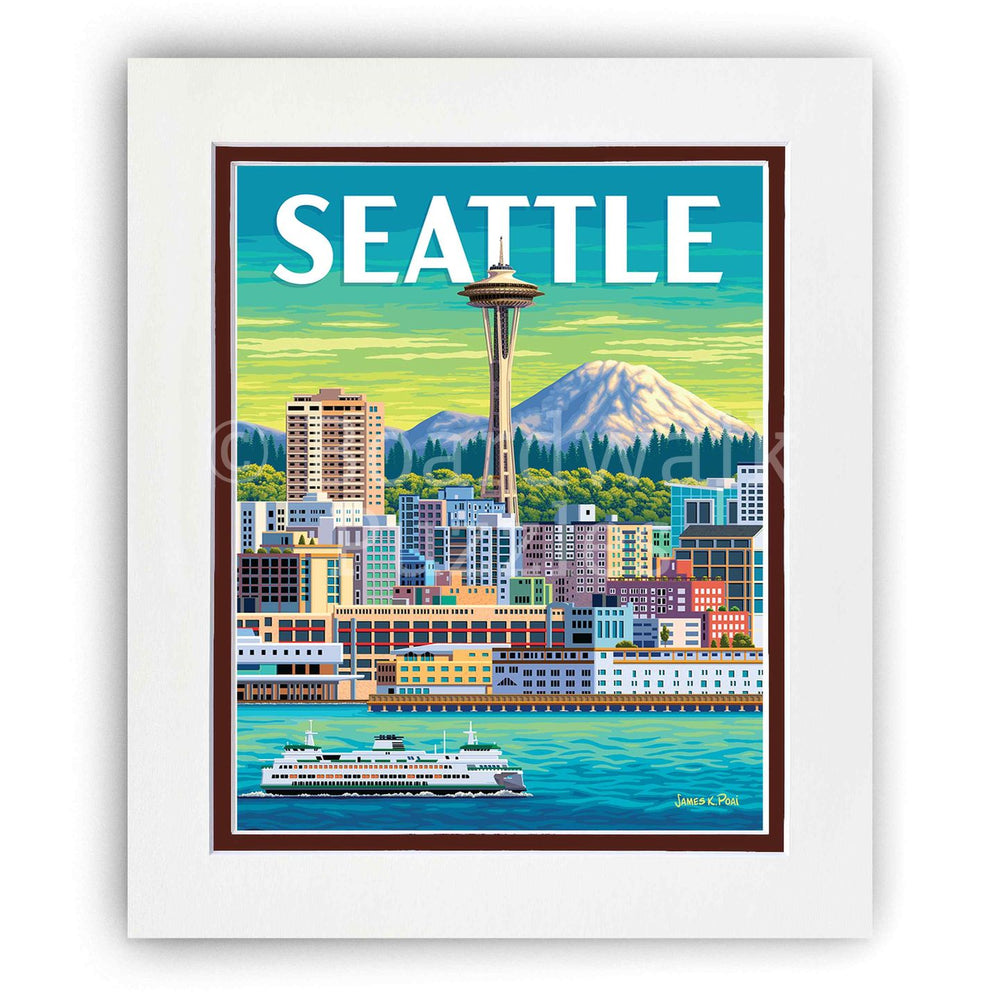 Seattle - Boardwalk Fine Art