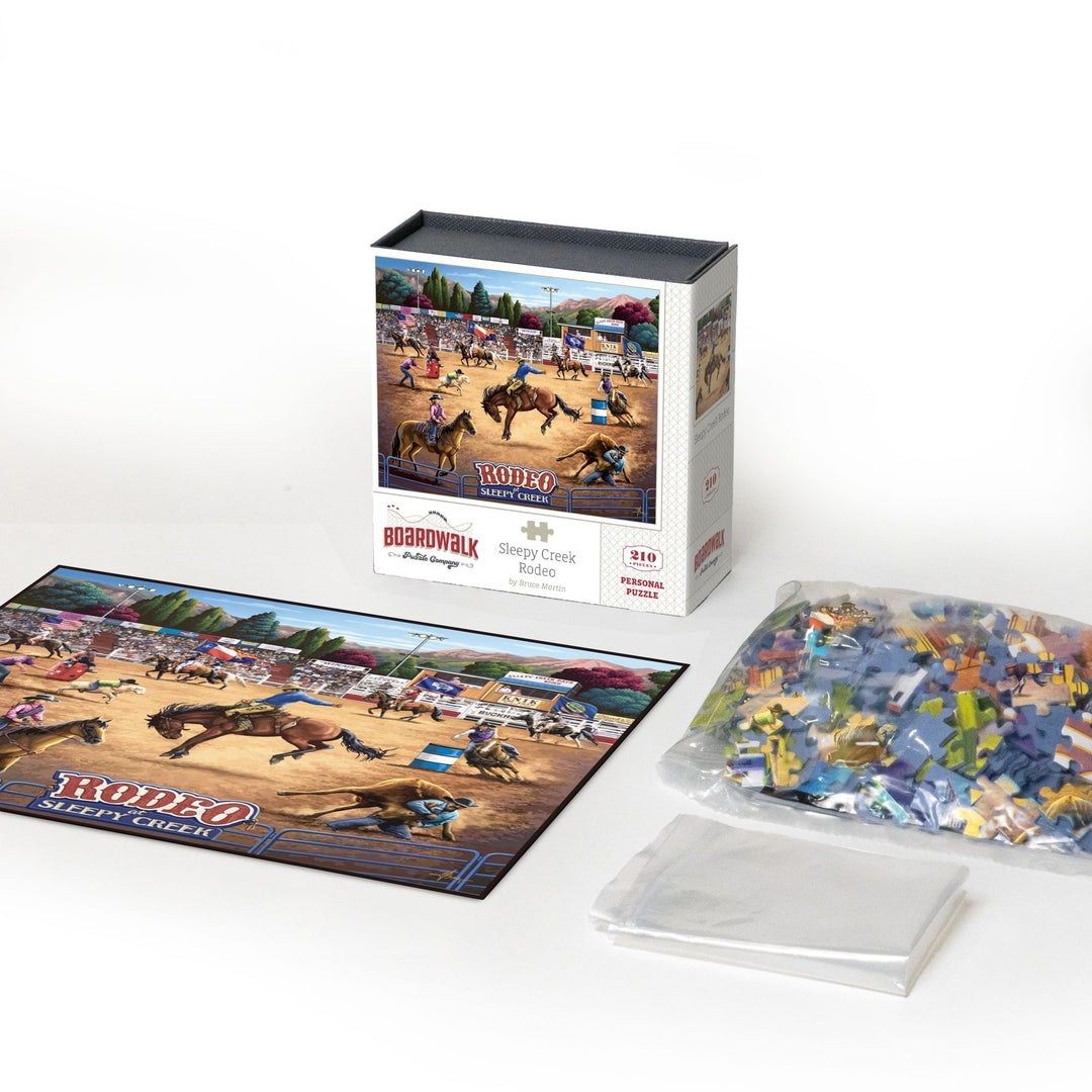 Rodeo at Sleepy Creek - Personal Puzzle - 210 Piece