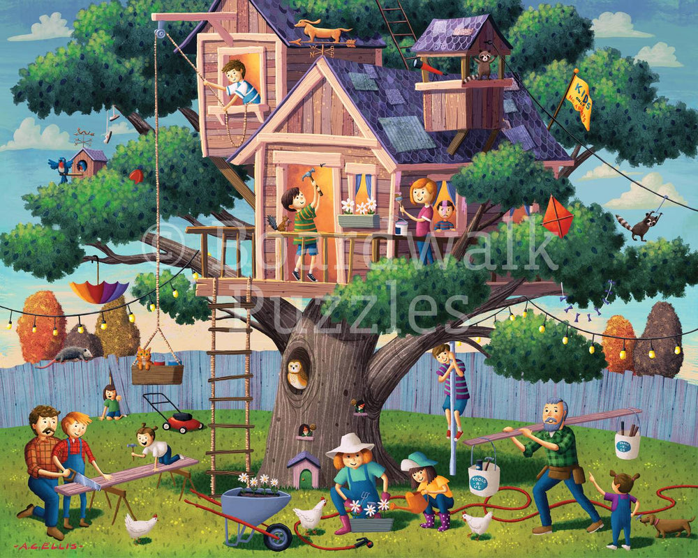 Tree House Adventure - 500 Piece