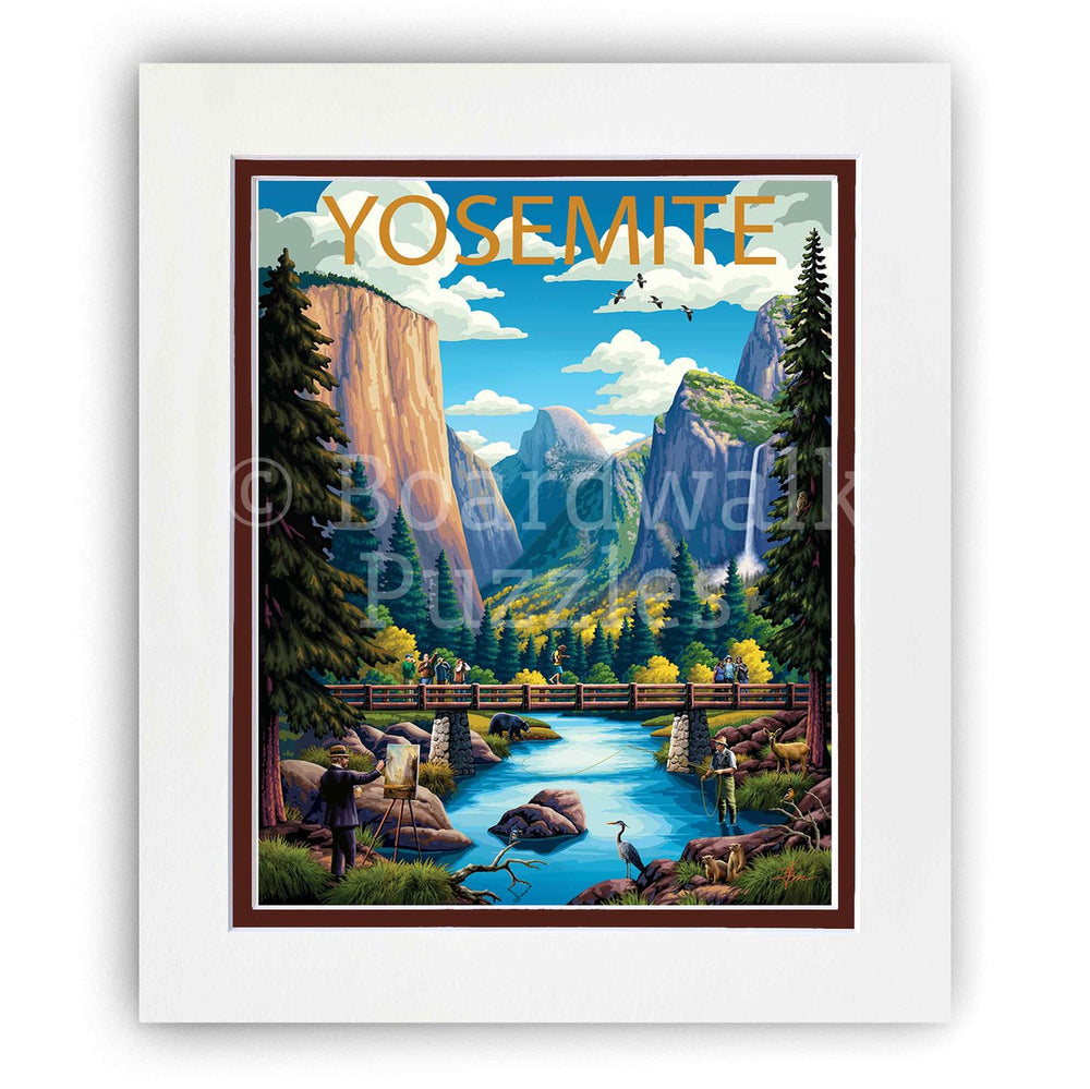 Yosemite - Boardwalk Fine Art