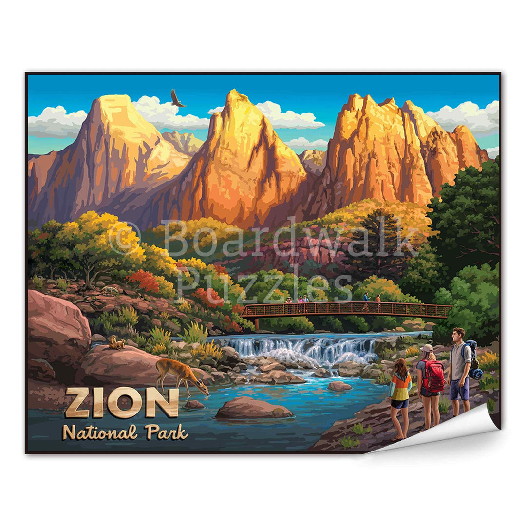 Zion National Park - Boardwalk Fine Art