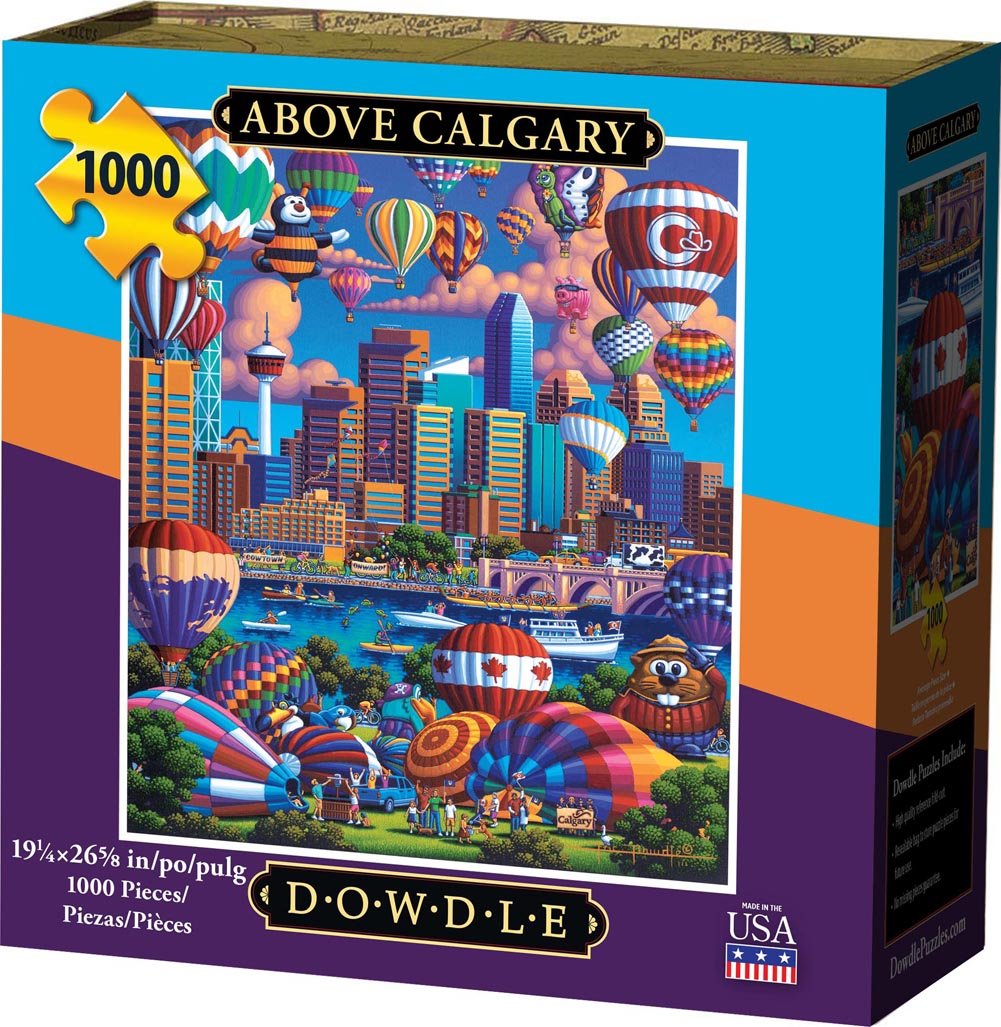 Above Calgary - 1000 Piece