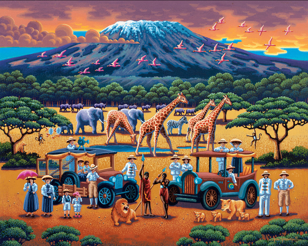 African Safari Fine Art