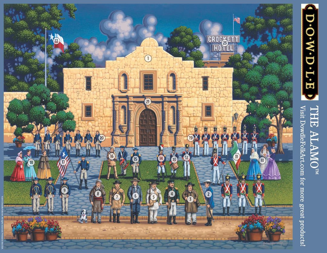 The Alamo Canvas Gallery Wrap