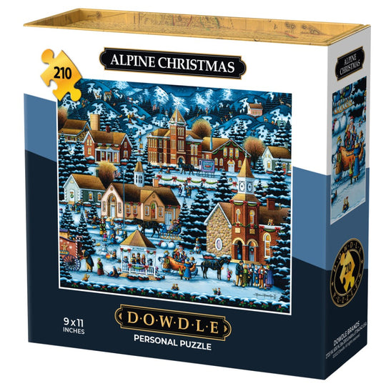 Alpine Christmas - Personal Puzzle - 210 Piece