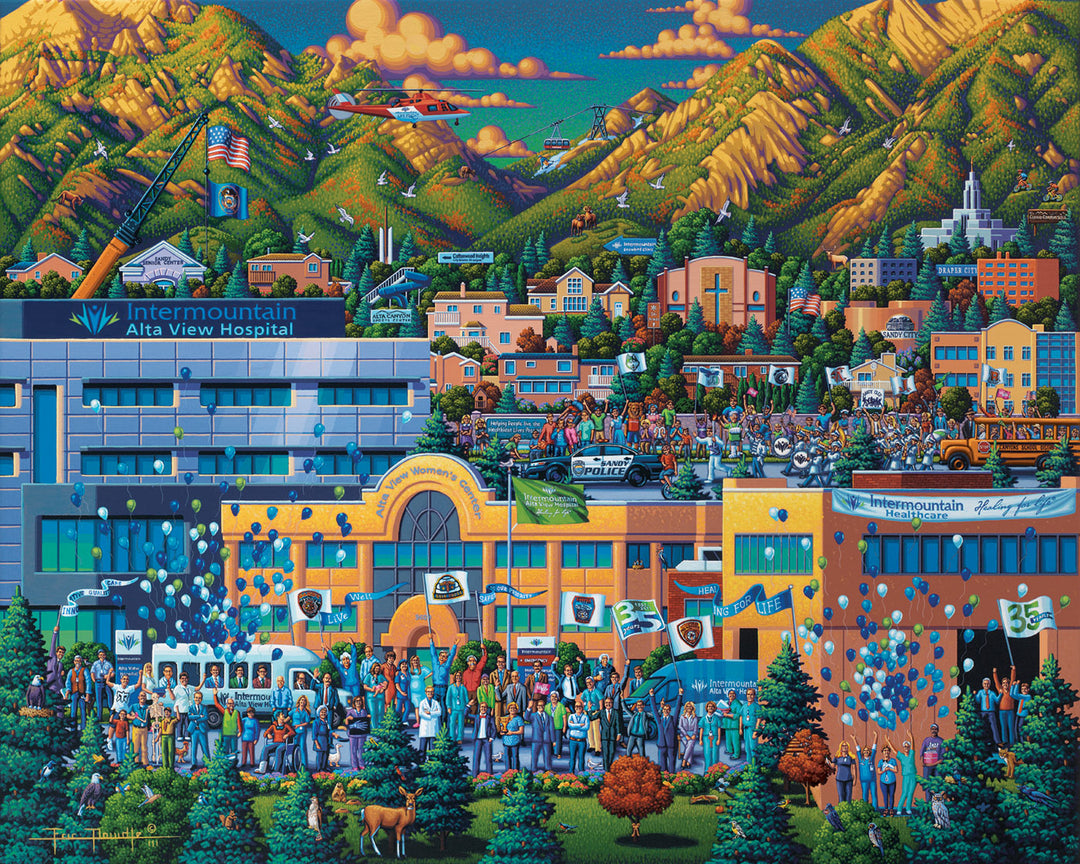 Intermountain Alta View Hospital - Canvas Gallery Wrap