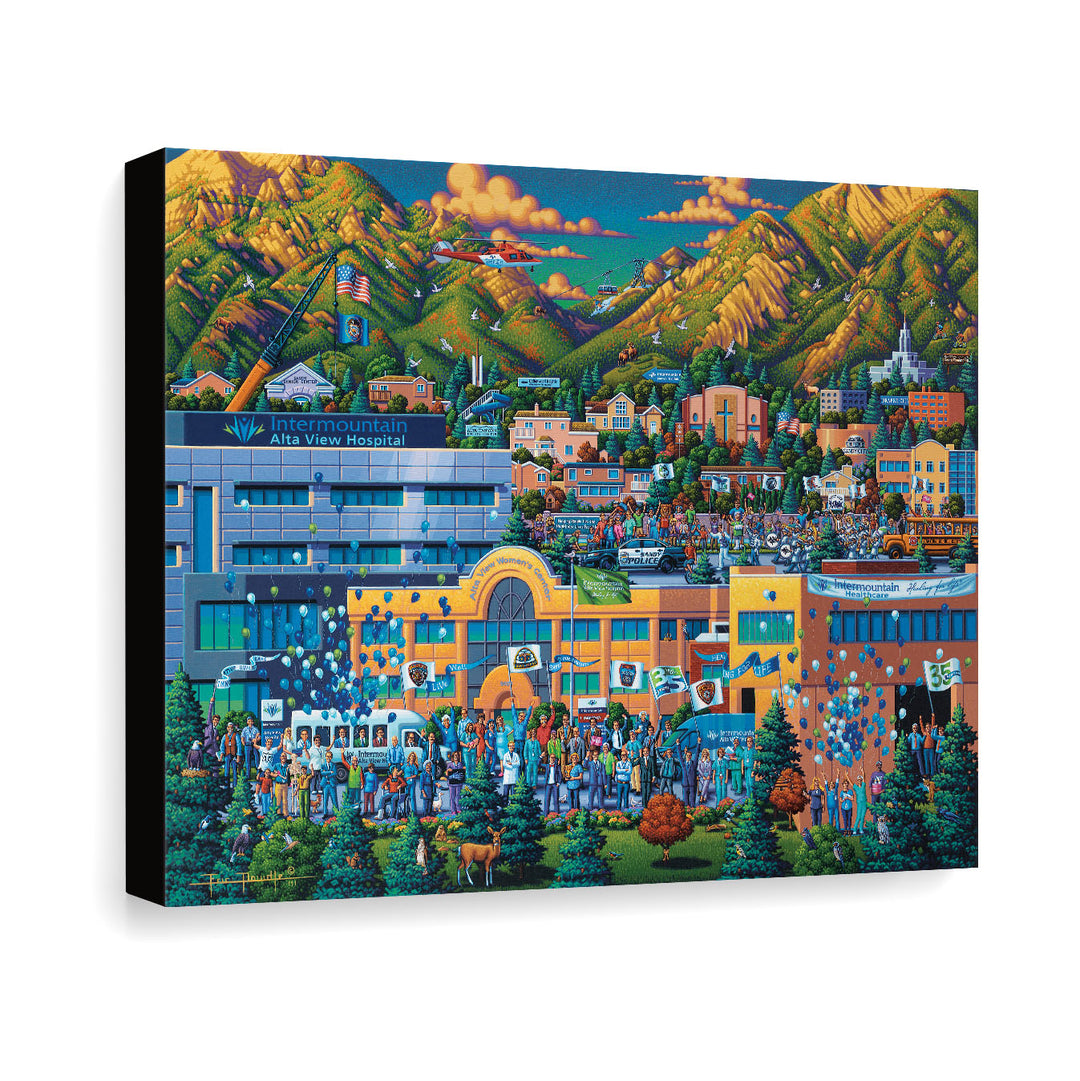 Intermountain Alta View Hospital - Canvas Gallery Wrap
