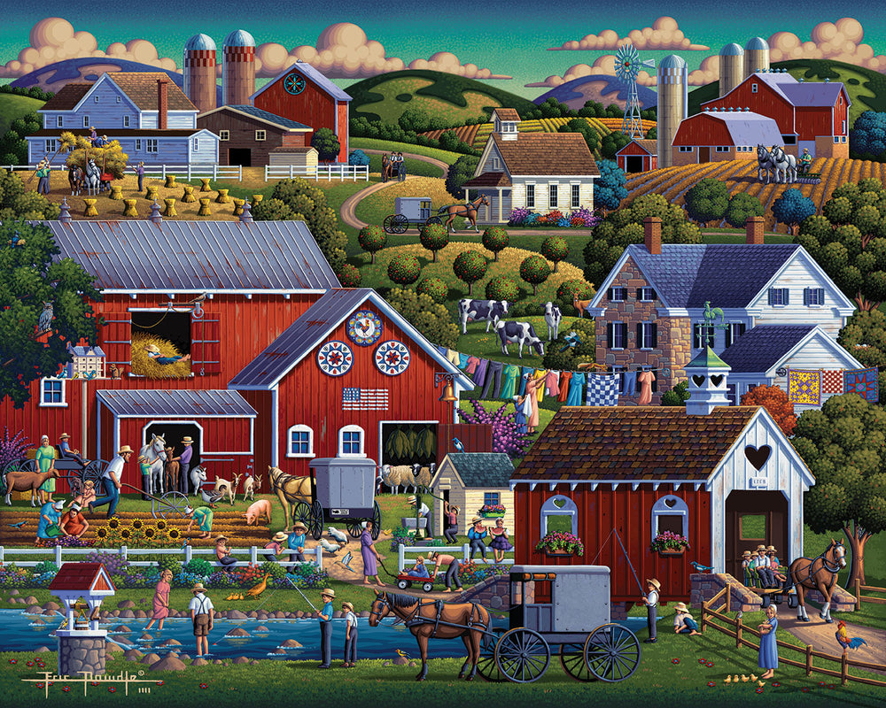 Amish Country - Canvas Gallery Wrap