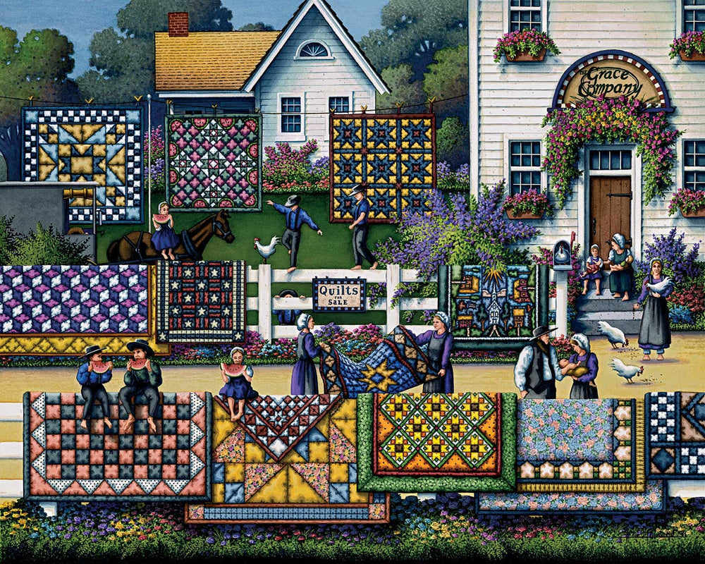 Amish Quilts - 500 Piece
