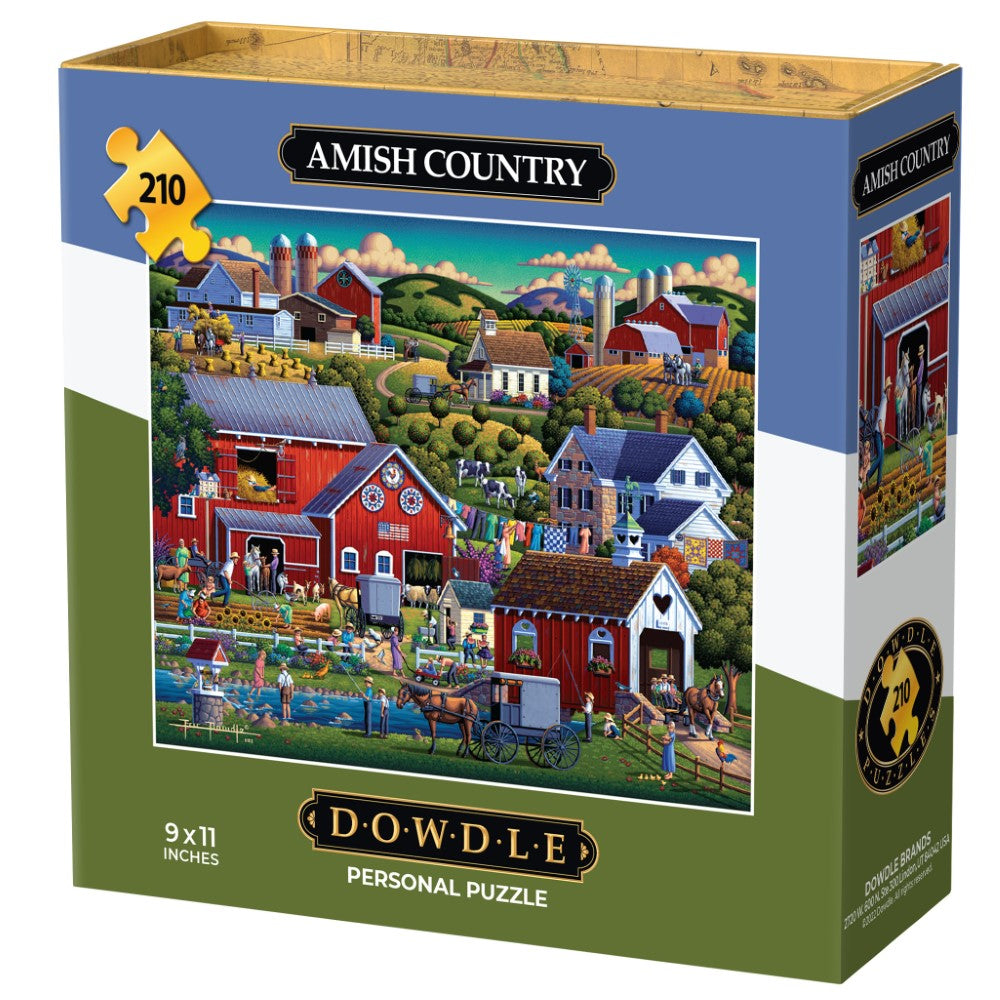 Amish Country - Personal Puzzle - 210 Piece