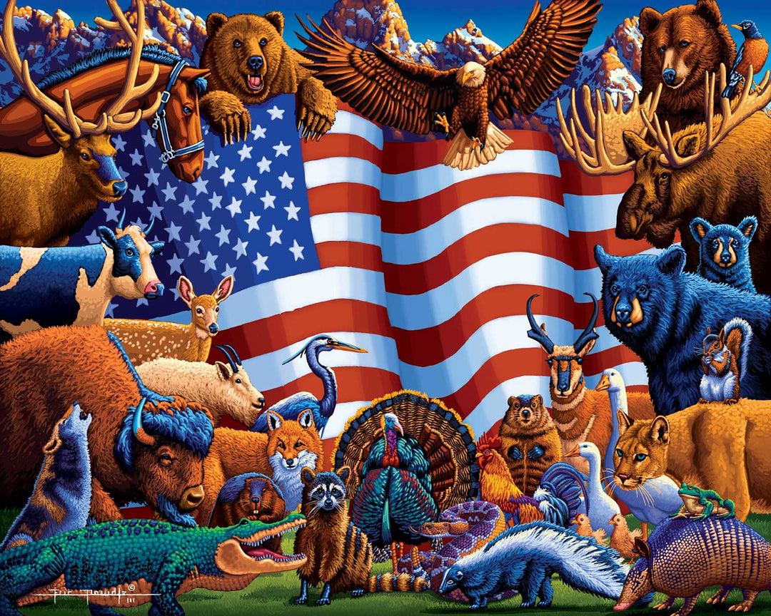 Animals of America - 500 Piece