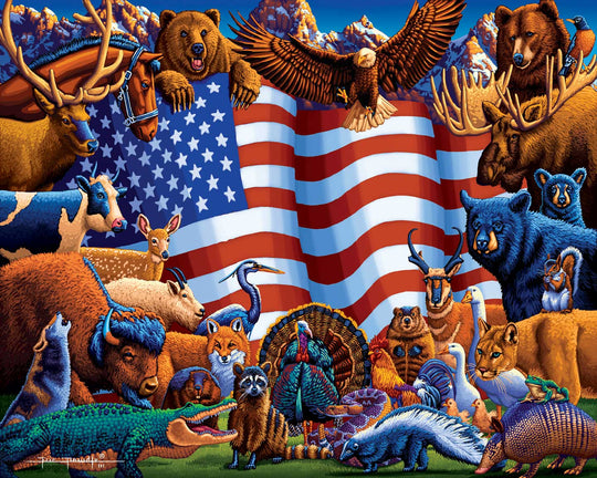 Animals of America - 300 Piece
