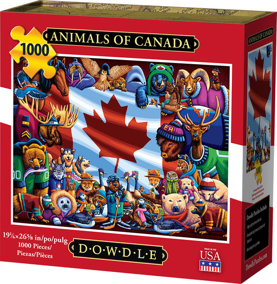 Best of Canada - 1000 Piece - 3 Puzzle Bundle