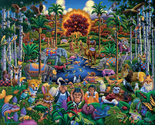 Animals of Eden - Wooden Puzzle