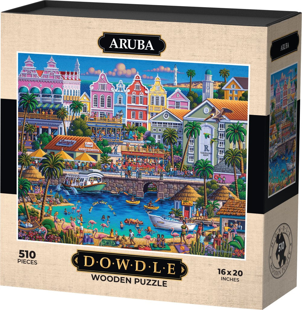 Aruba - Wooden Puzzle