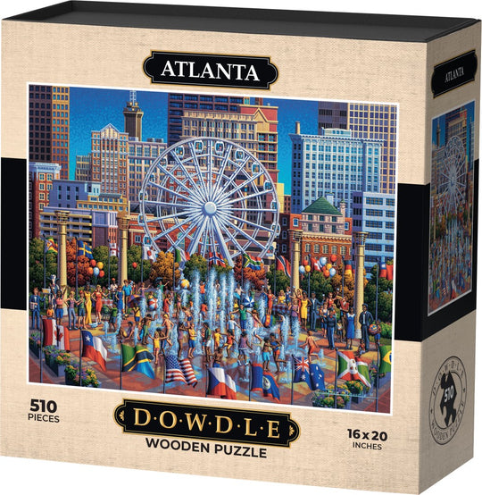 Atlanta - Wooden Puzzle
