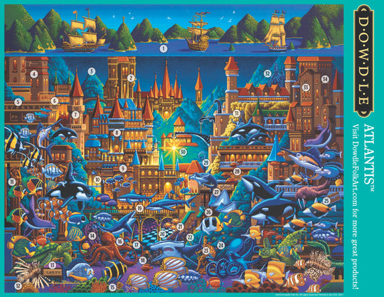 Atlantis Canvas Gallery Wrap