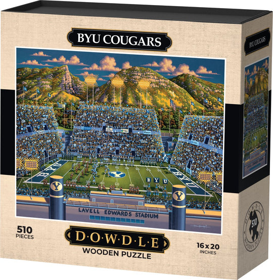 BYU Cougars - Wooden Puzzle