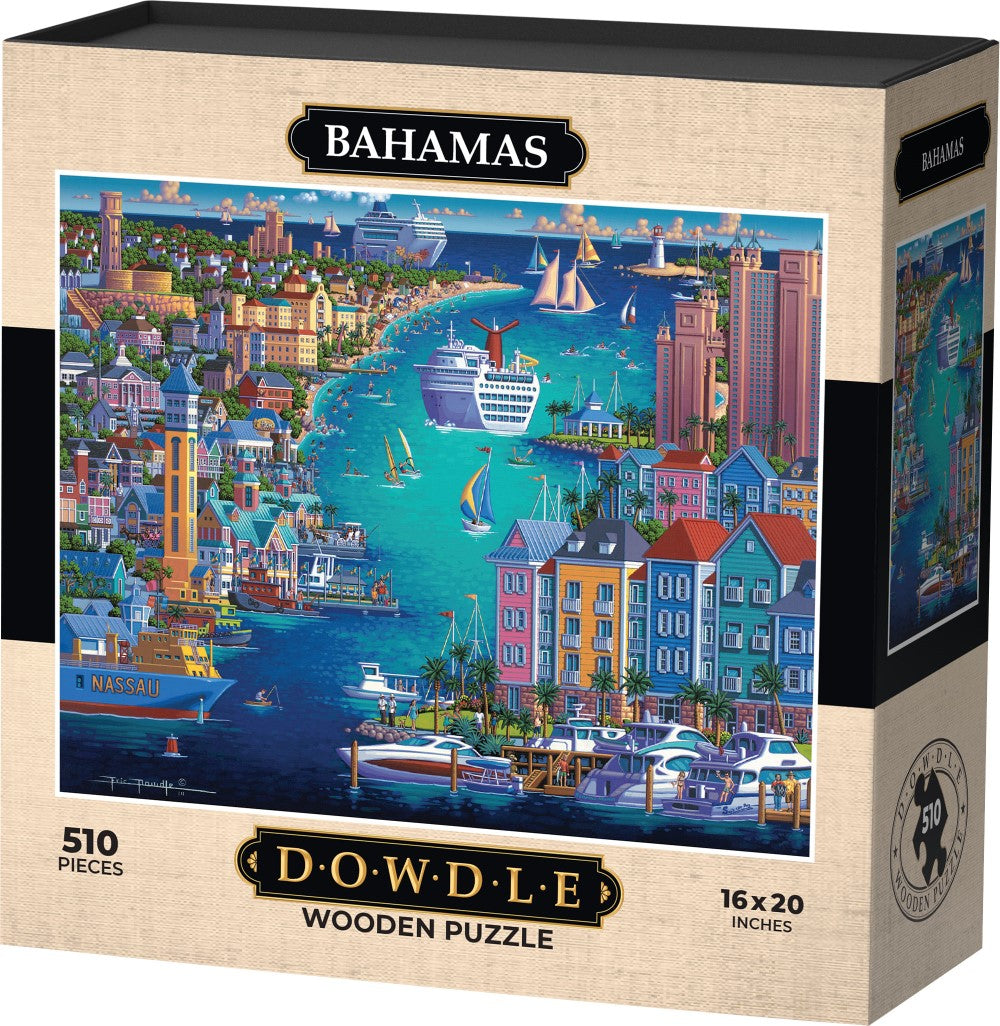 Bahamas - Wooden Puzzle