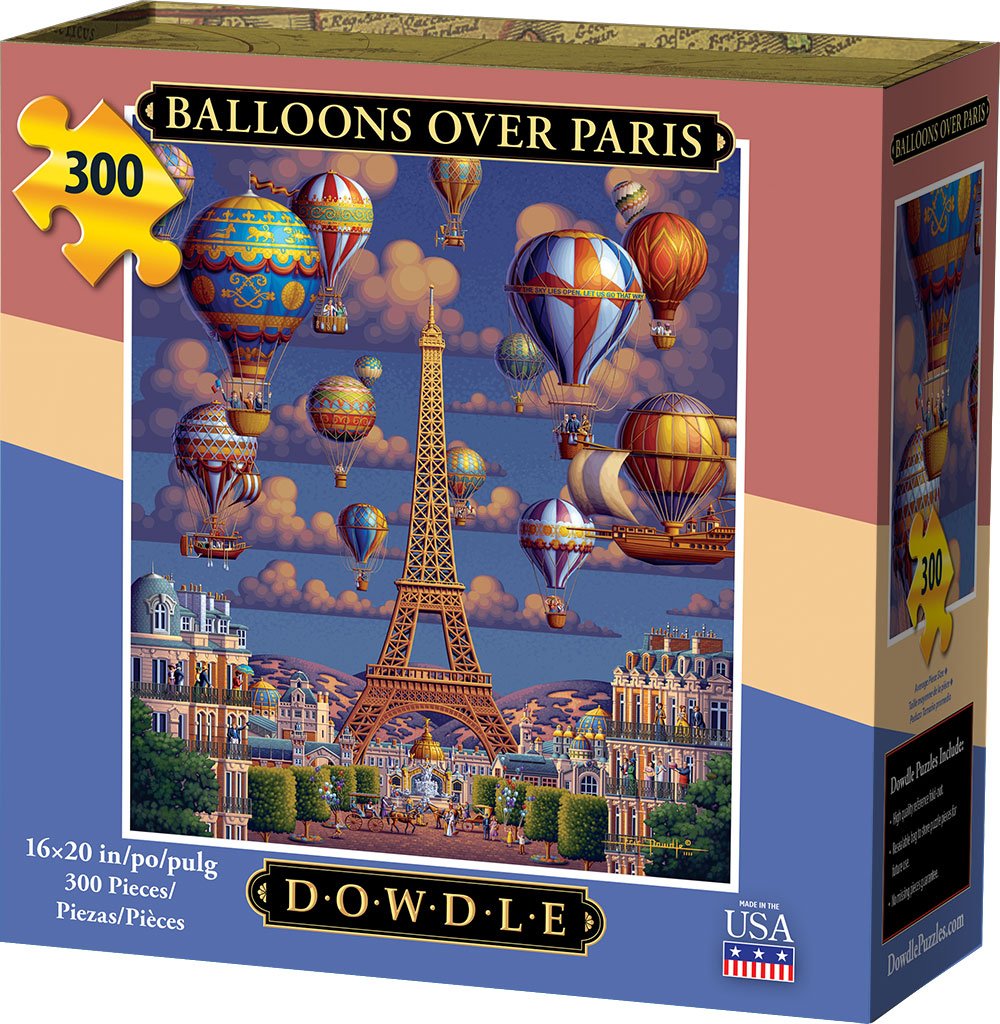 Balloons Over Paris - 300 Piece