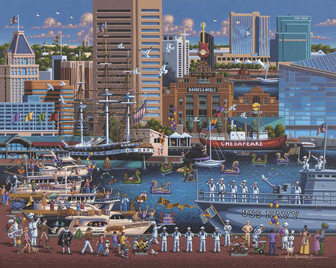 Baltimore Canvas Gallery Wrap