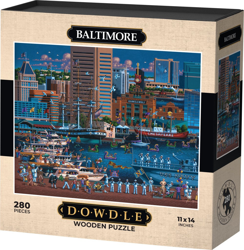 Baltimore - Wooden Puzzle