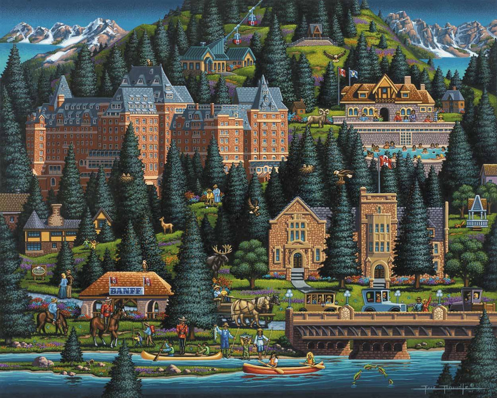 Banff Canvas Gallery Wrap