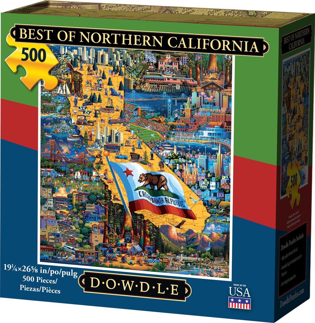Best of Northern California - 500 Piece