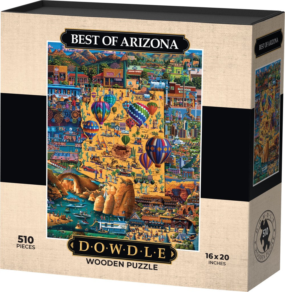 Best of Arizona - Wooden Puzzle