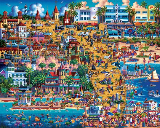 Best of Florida - Wooden Puzzle