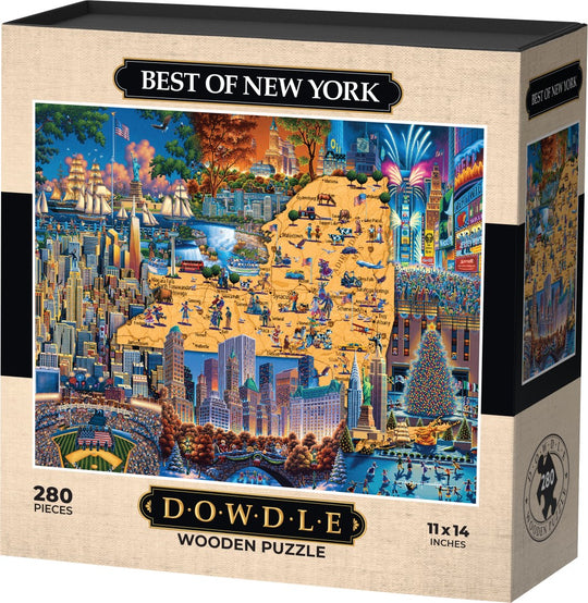 Best of New York - Wooden Puzzle