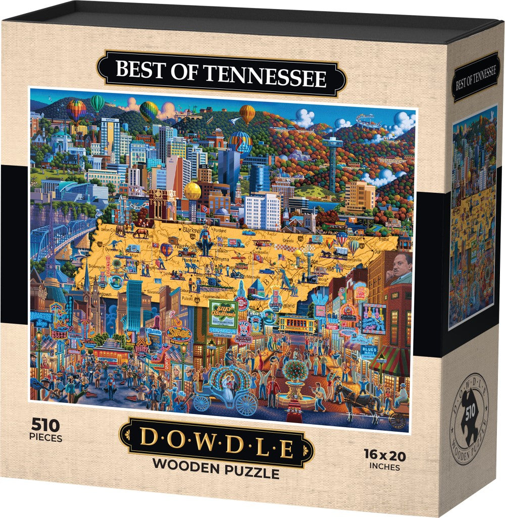 Best of Tennessee - Wooden Puzzle