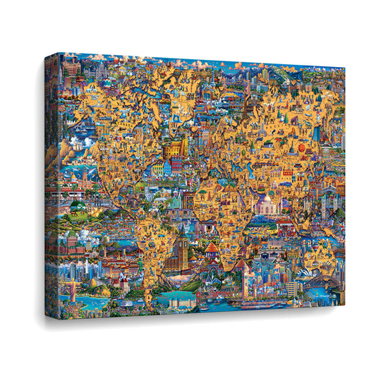 Best of the World Canvas Gallery Wrap