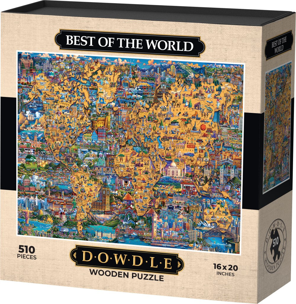 Best of the World - Wooden Puzzle