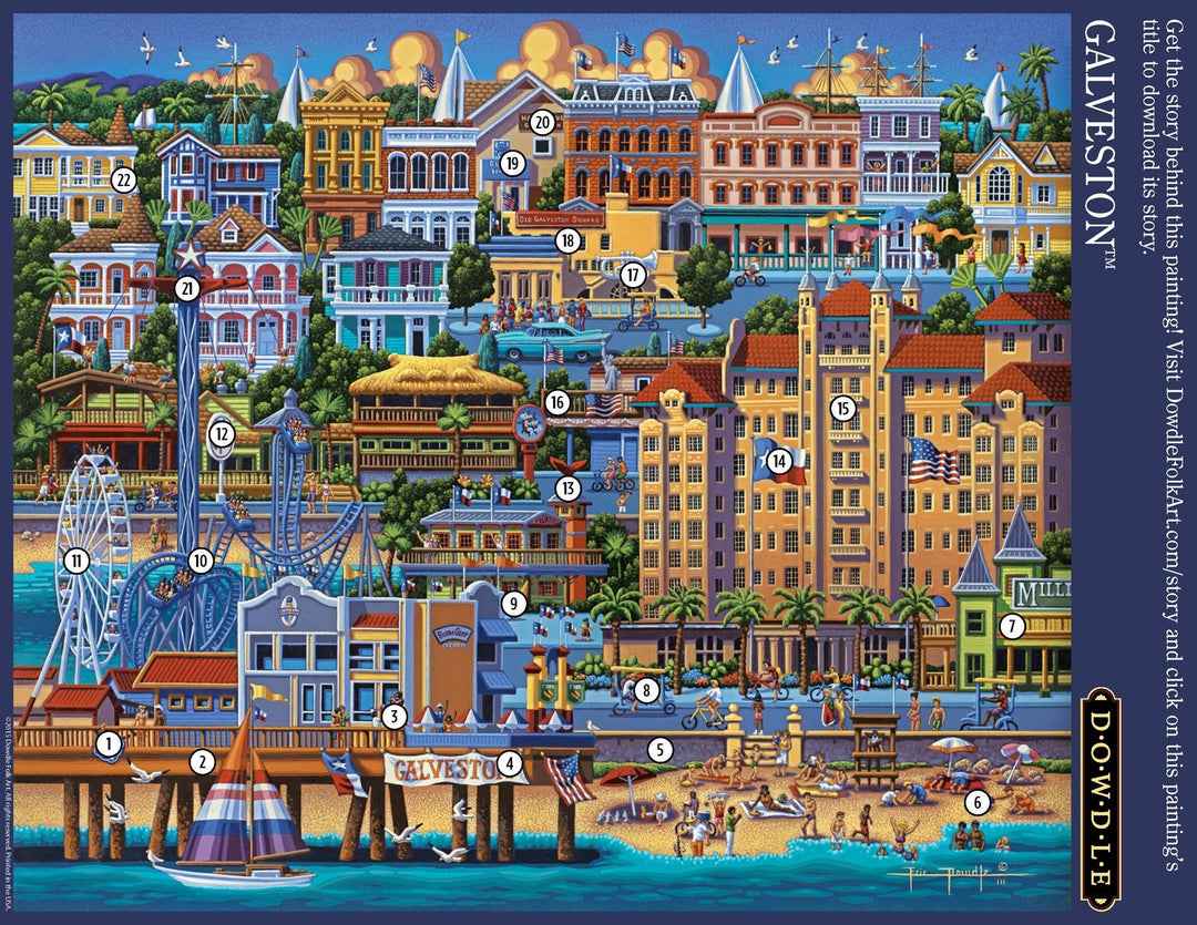 Galveston - Mini Puzzle - 250 Piece