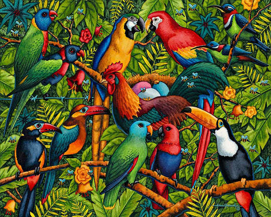 Birds of a Feather - Wooden Puzzle