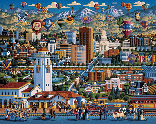 Boise - Wooden Puzzle
