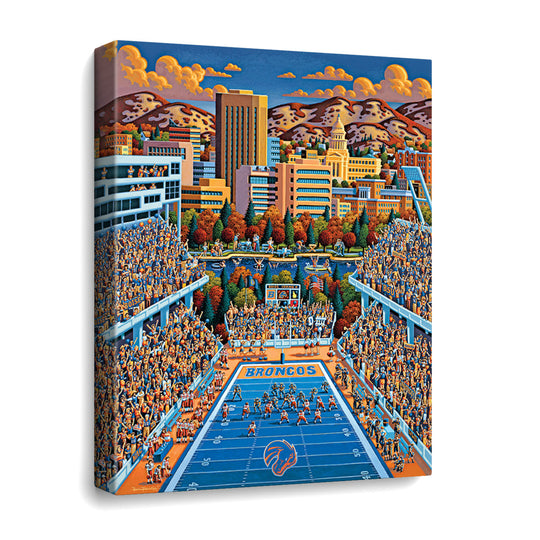 Boise State Broncos Canvas Gallery Wrap